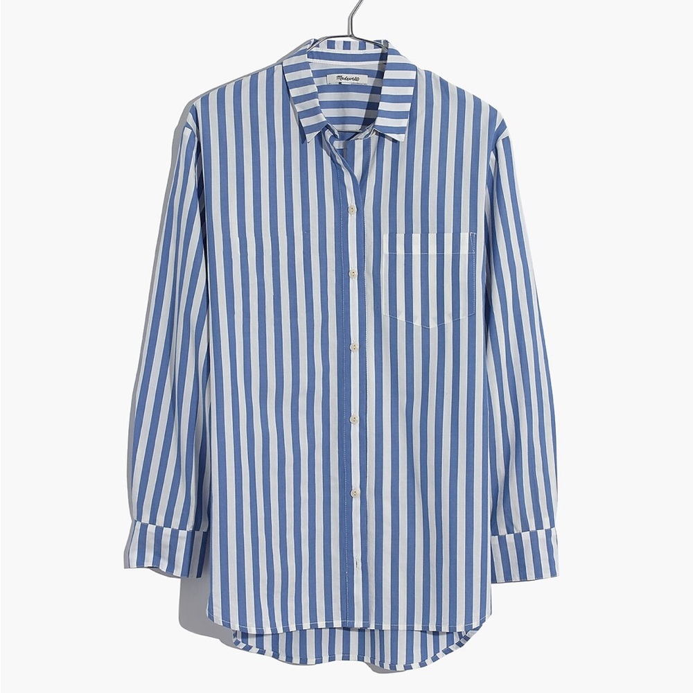 Oversized Ex-Boyfriend Shirt in Mullins Stripe